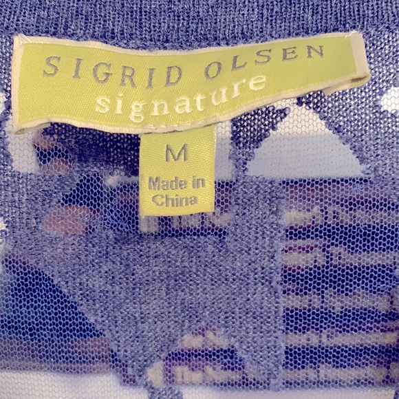 Sigrid Olsen Blouse # 126 - Picture 6 of 10